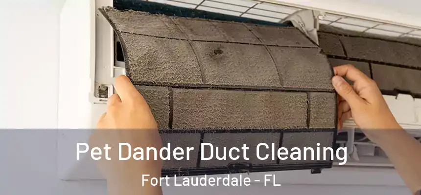 Pet Dander Duct Cleaning Fort Lauderdale - FL